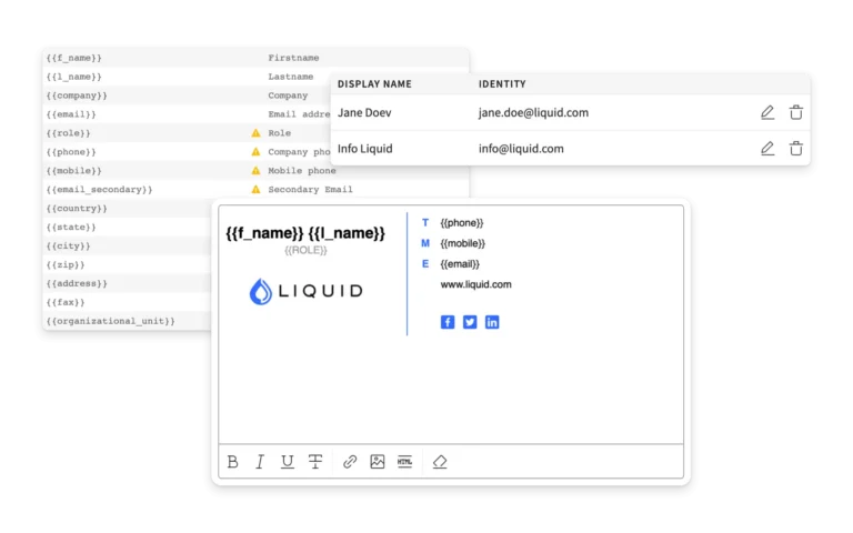 Mərkəzləşdirilmiş email imzanın idarəolunması